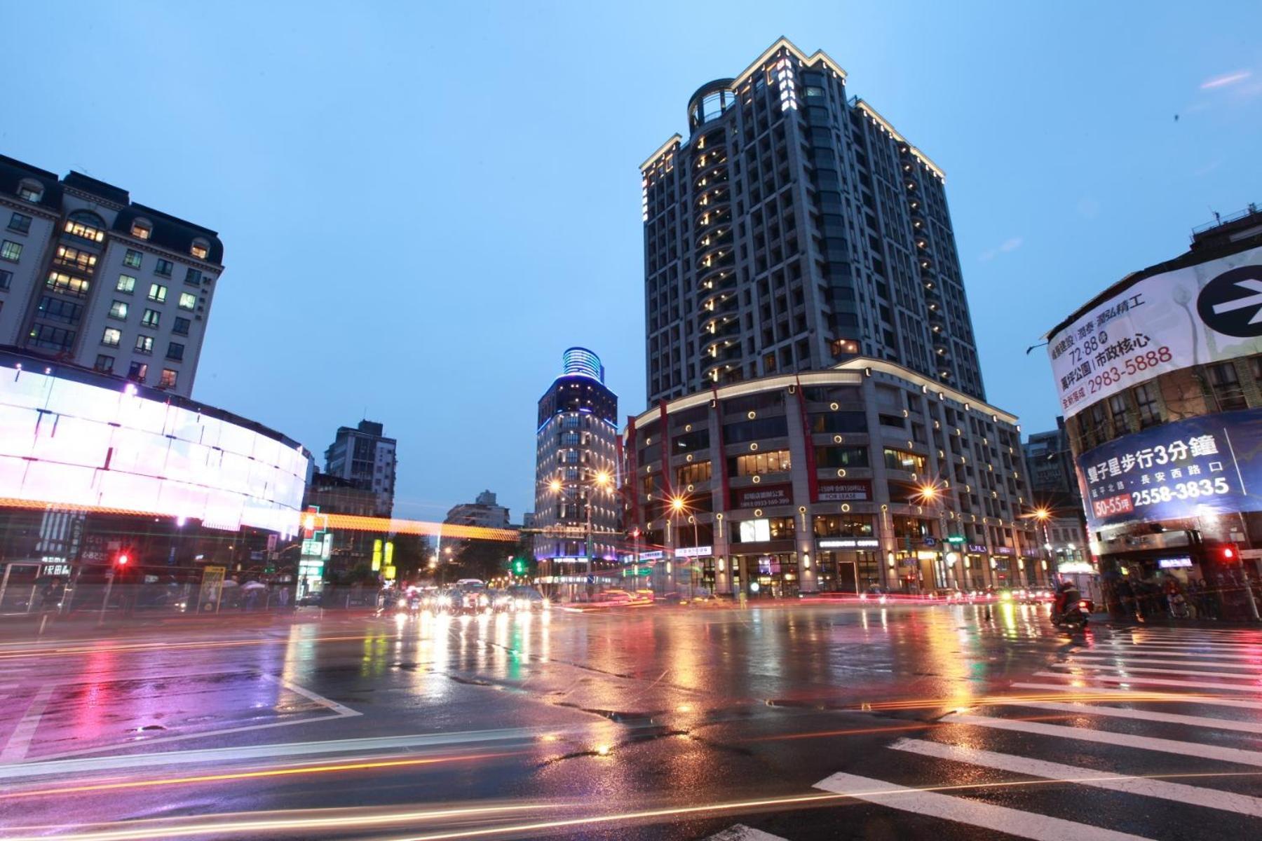 晶城青年旅館 4F Taipei Dış mekan fotoğraf